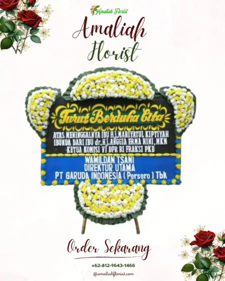 Papan Bunga Duka Warjabakti